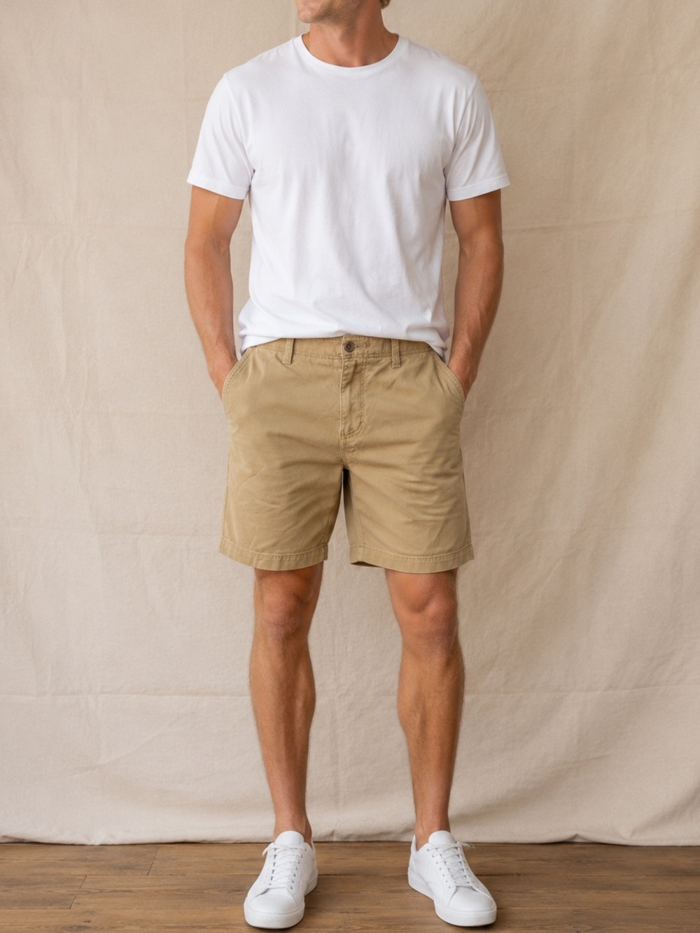 urban pipeline 28 Waist Tan Cargo-Style Men's Shorts